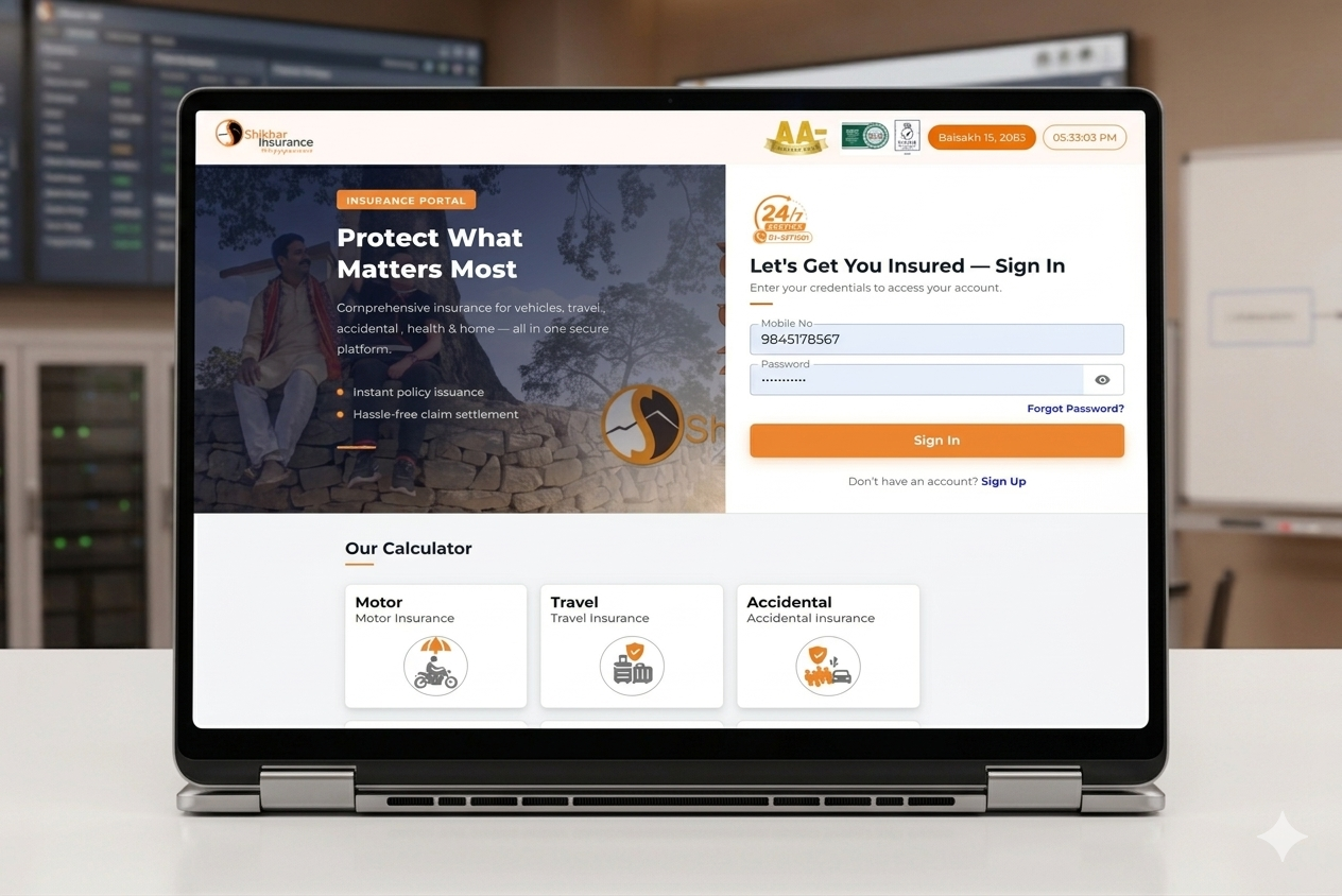 Digital Claims Portal